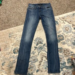 Joe’s denim jeans size 25” style “cigarette”.